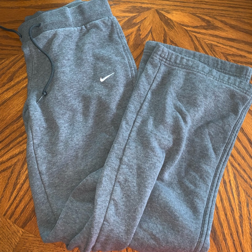 gray nike sweats